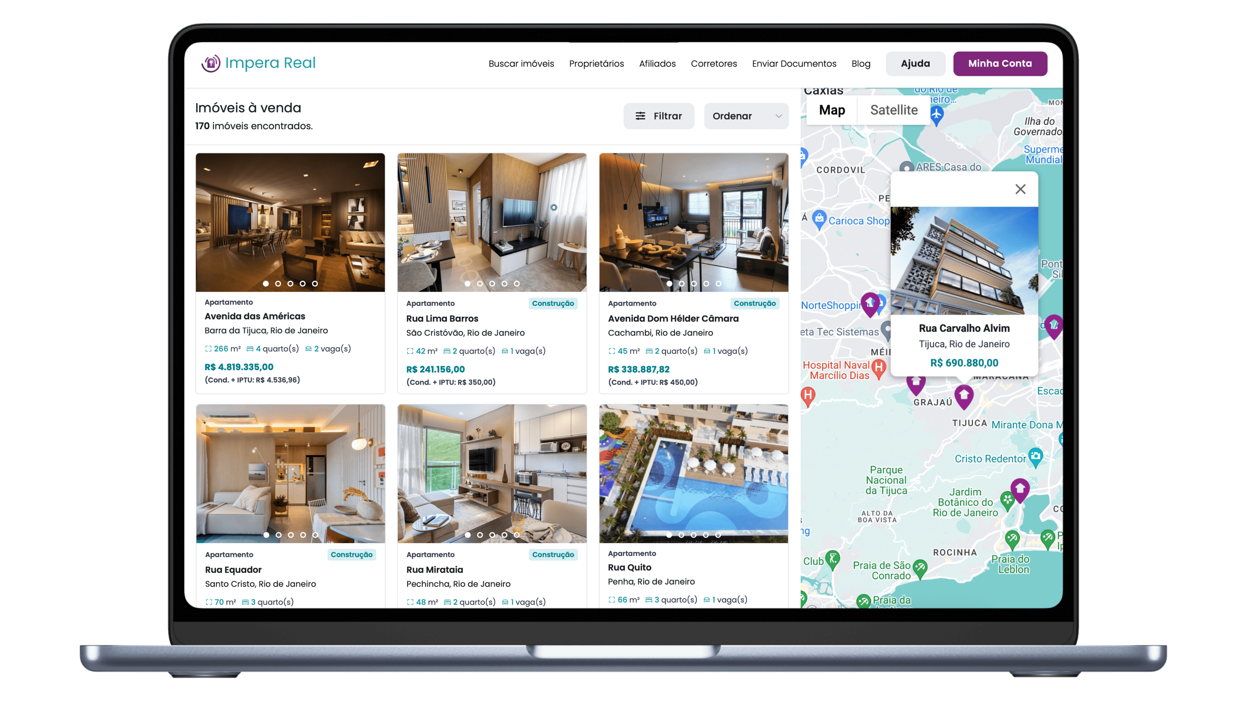 Zilo - Plataforma para Imobiliárias